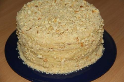 Торт со сгущенкой на СКОВОРОДЕ. 08 Торт со сгущенкой на СКОВОРОДЕ. 08