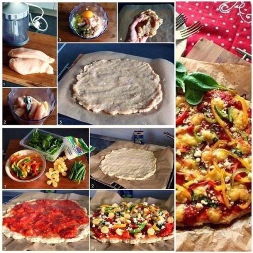 Спортивная пицца!   Без муки!