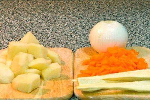 Суп с рыбным филе. 02 Суп с рыбным филе. 02