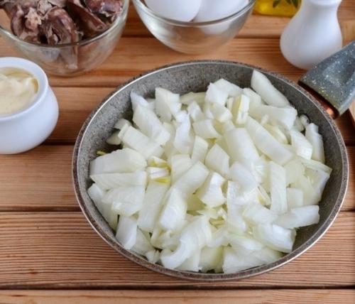 Слоёный салатик Печёнкин. 02 Слоёный салатик Печёнкин. 02