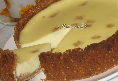 Сливочно - банановый пирог. Сливочно - банановый пирог.