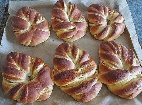 Булочkи - плетёнки. Тесто: 05 Булочkи - плетёнки. Тесто: 05