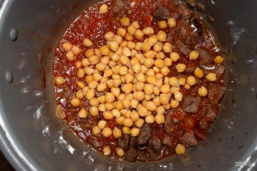 Нут с говядиной и овощам. 05 Нут с говядиной и овощам. 05