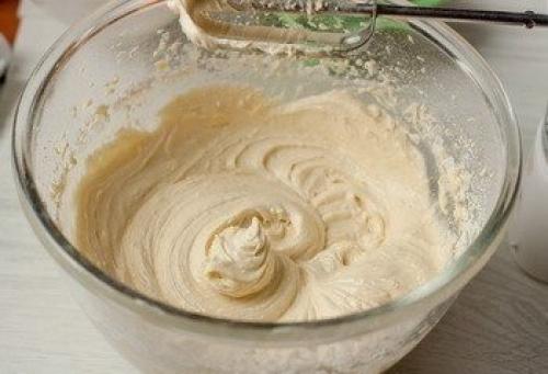 Бисквитный абрикосовый пирог. 02