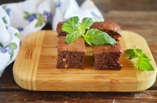 Брауни (Brownie).  Ингредиенты: