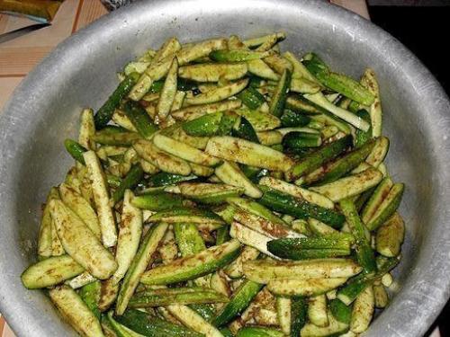 Огурцы в горчичной заливке. 04 Огурцы в горчичной заливке. 04