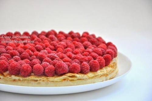 Польский пирог с малиной. 02 Польский пирог с малиной. 02