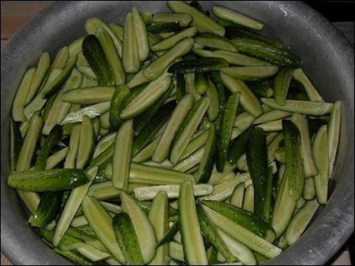 Огурцы в горчичной заливке. 01 Огурцы в горчичной заливке. 01