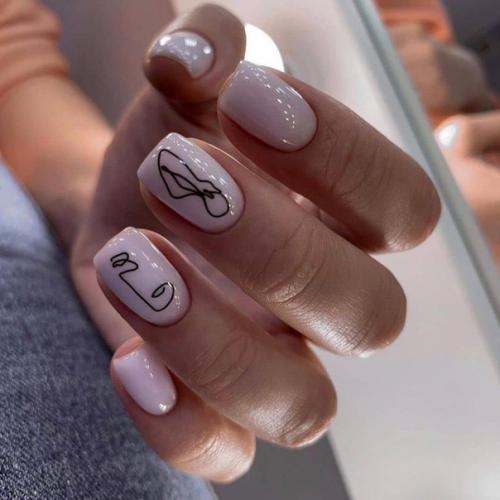 Весенний маникюр 2021. 02