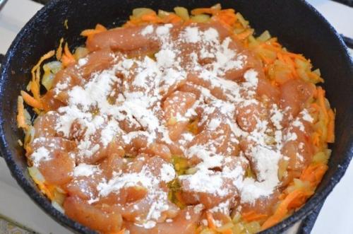 Куриное Филе в сметано - горчичном соусе. 02 Куриное Филе в сметано - горчичном соусе. 02