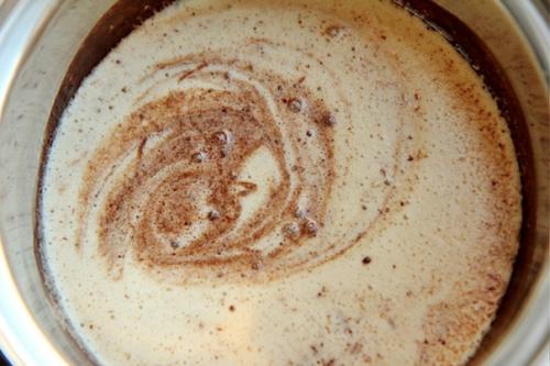 Брауни с творогом и вишней. 03