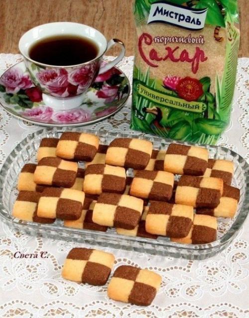 Французское печенье Сабле.