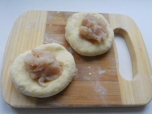 Картофельные галушки с мясом. 03