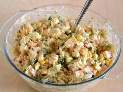 Салат Снежный Краб.