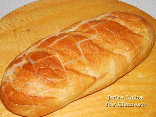 Батон - пицца. Ингредиенты: 01