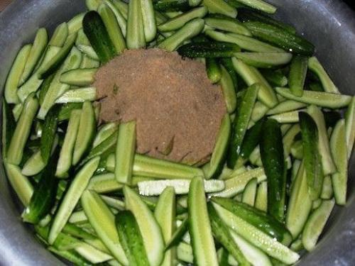 Огурцы в горчичной заливке. 03 Огурцы в горчичной заливке. 03