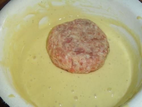 Зразы с сырной начинкой. 06