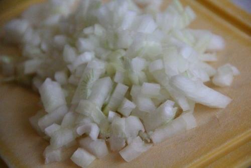 Куриные сердечки в сырном соусе. 02