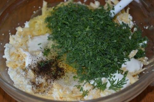 Ленивые сырные лепешки. 04 Ленивые сырные лепешки. 04