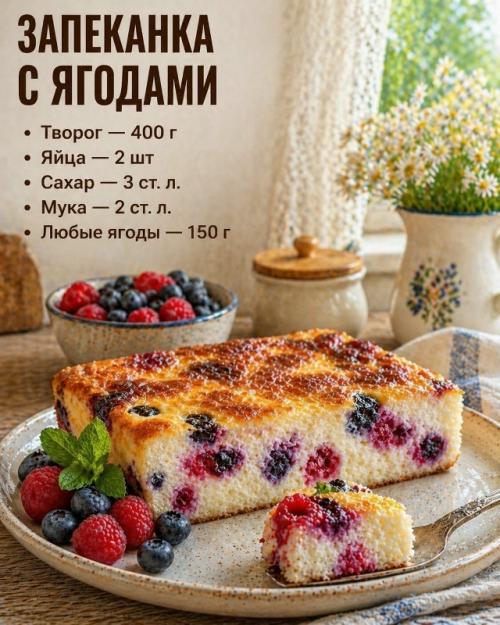 Творожные запеканки как в детстве! 02