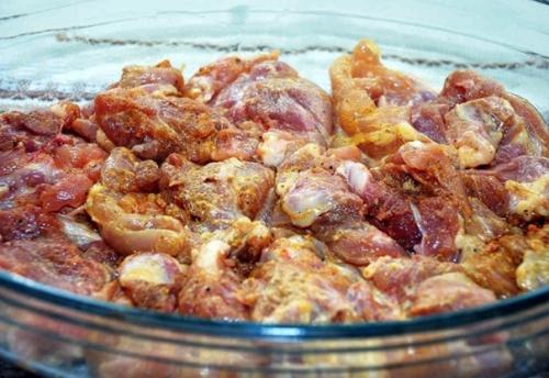 Курица с ананасом под сыром. 03 Курица с ананасом под сыром. 03