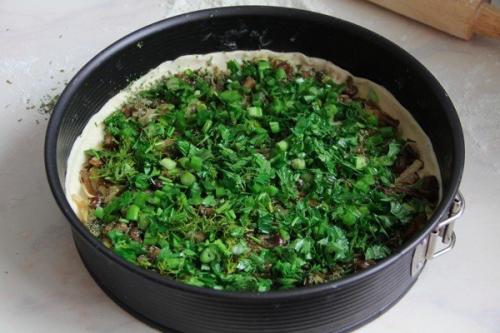 Киш с грибами и помидорами. 04 Киш с грибами и помидорами. 04