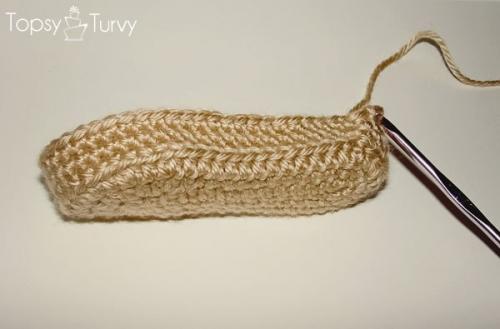 Мы вяжем пинетки крючком. 03 Мы вяжем пинетки крючком. 03