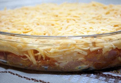 Курица с ананасом под сыром. 05 Курица с ананасом под сыром. 05