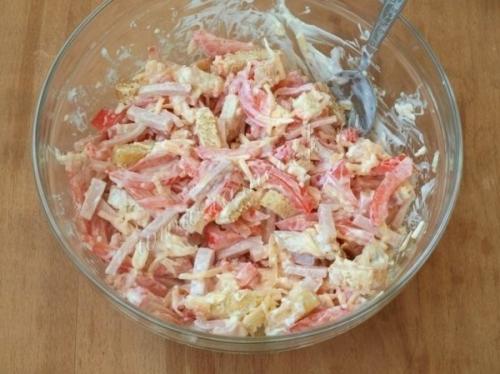 Подборка 10-ти салатов с помидорами. 05 Подборка 10-ти салатов с помидорами. 05