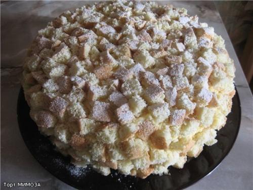 Торт Мимоза - все гениальное просто! Торт Мимоза - все гениальное просто!
