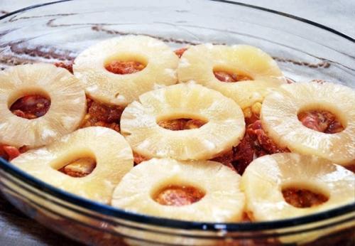 Курица с ананасом под сыром. 04 Курица с ананасом под сыром. 04