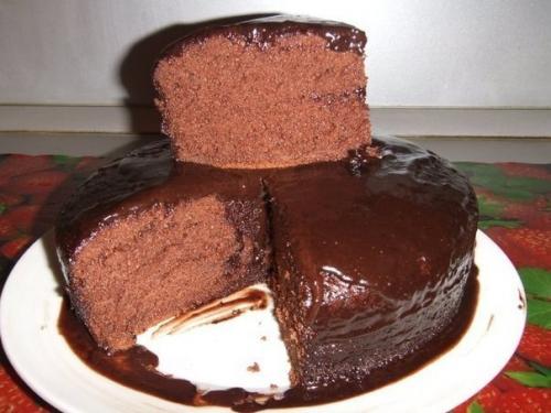 Шоколадное кухэ в мультиварке. Шоколадное кухэ в мультиварке.