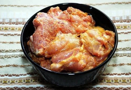 Курица с ананасом под сыром. 02 Курица с ананасом под сыром. 02