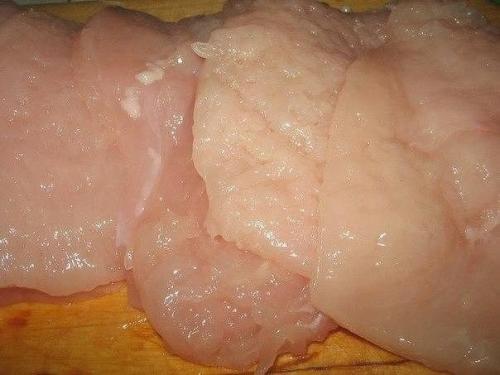 Куриные отбивные в кляре с сыром. 01 Куриные отбивные в кляре с сыром. 01