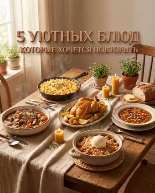 Сохрани, потому что это те самые блюда, к которым хочется возвращаться.

