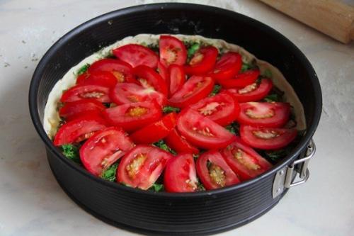 Киш с грибами и помидорами. 05 Киш с грибами и помидорами. 05