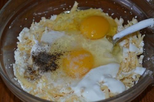 Ленивые сырные лепешки. 03 Ленивые сырные лепешки. 03