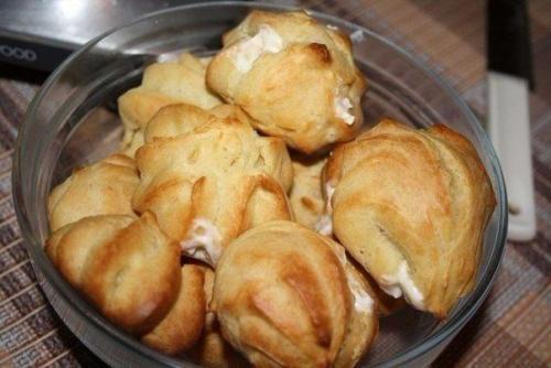 Эклеры с творожно - йогуртовой начинкой. 02 Эклеры с творожно - йогуртовой начинкой. 02