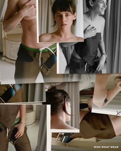 Как же подходит Кристен Стюарт образ полуголой рокерши в весеннем выпуске Who What Wear. 08