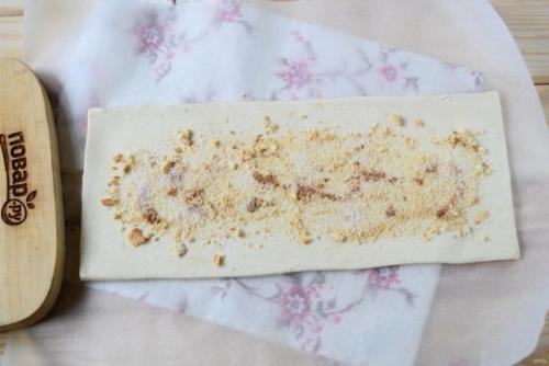 Самый простой яблочный штрудель. 02 Самый простой яблочный штрудель. 02