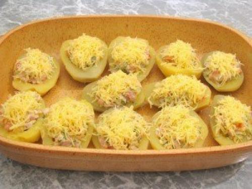 Фаршированный картофель. Ингредиенты: 05 Фаршированный картофель. Ингредиенты: 05