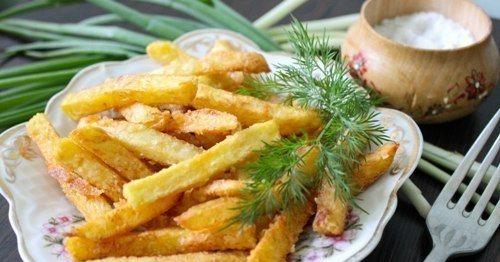Домашний картофель фри.