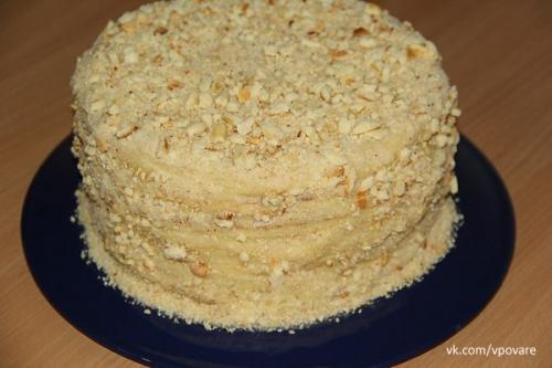 Торт со сгущенкой на СКОВОРОДЕ. 08