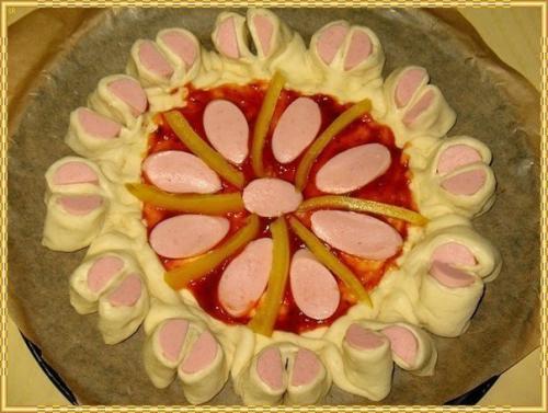 Праздничная нарядная пицца. 03 Праздничная нарядная пицца. 03