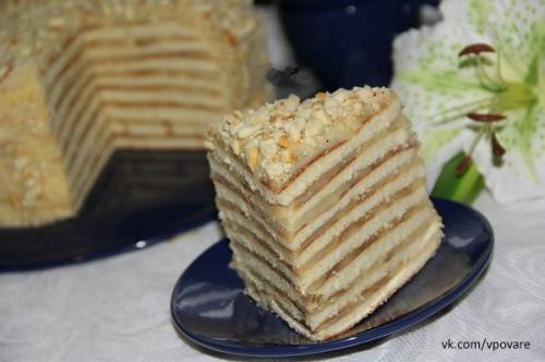Торт со сгущенкой на СКОВОРОДЕ.