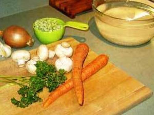 Сливочный суп с рисом и грибами. 01 Сливочный суп с рисом и грибами. 01