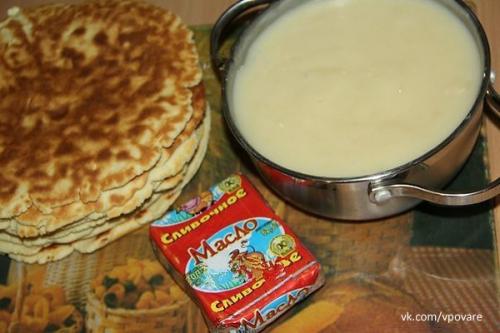 Торт со сгущенкой на СКОВОРОДЕ. 05