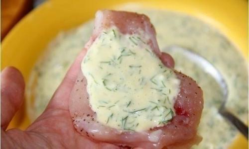 Куриные отбивные с сыром. 06