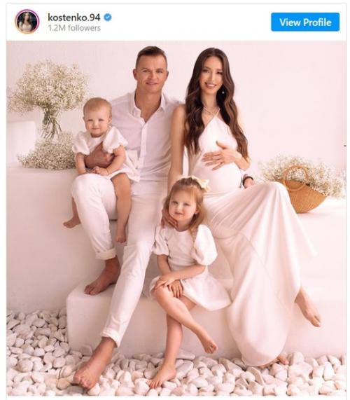 Анастасия костенко и Дмитрий Тарасов озвучили пол третьего ребенка. 02