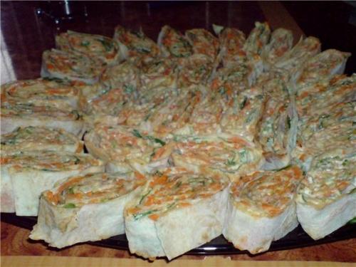 10 рецептов рулетиков из лаваша? 05 10 рецептов рулетиков из лаваша? 05